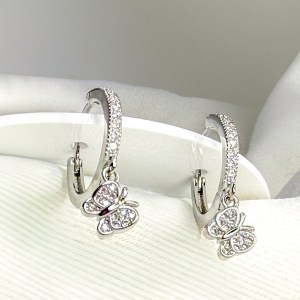 Silver Aurelian Hoops